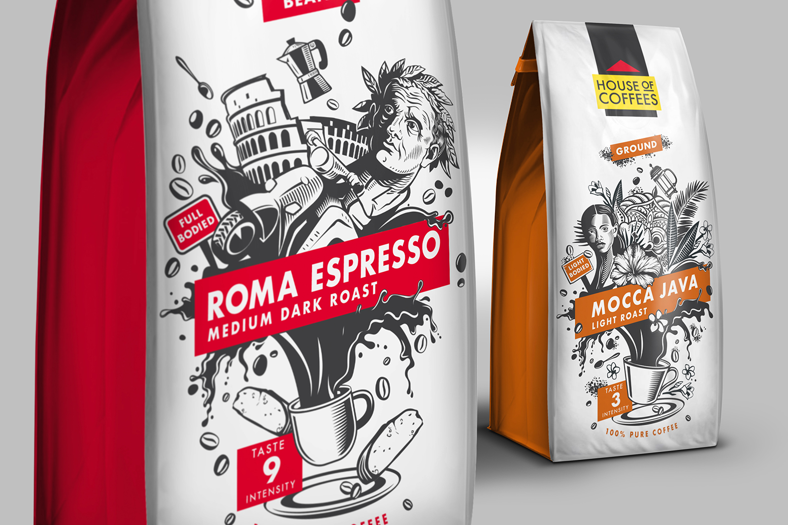 包裝設計日課分享|咖啡包裝設計