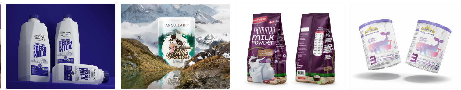 行業(yè)奶粉包裝設(shè)計(jì)呈現(xiàn)學(xué)習(xí)