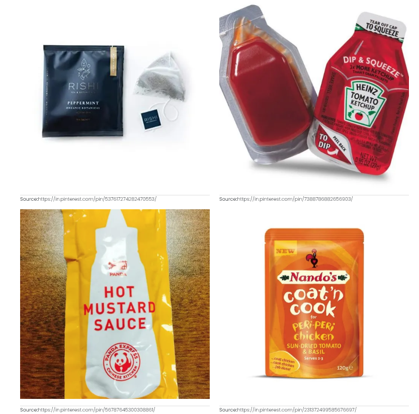 多個使產(chǎn)品從貨架上彈出的最佳軟袋設(shè)計(jì)理念