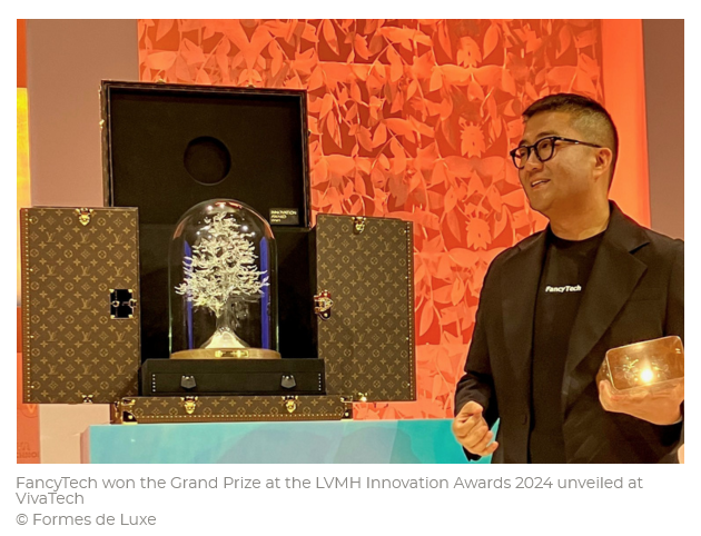FancyTech獲2024路威酩軒的創(chuàng)新設(shè)計獎最高獎項