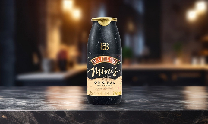 帝亞吉?dú)W宣布試用紙瓶包裝百利愛(ài)爾蘭奶油利口酒包裝設(shè)計(jì)