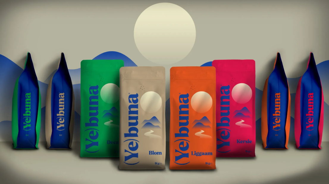 Yebuna咖啡包裝設計欣賞